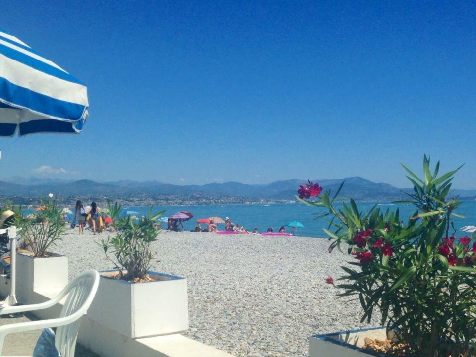 La Roulotte Du Pylone Hotel Antibes Bagian luar foto